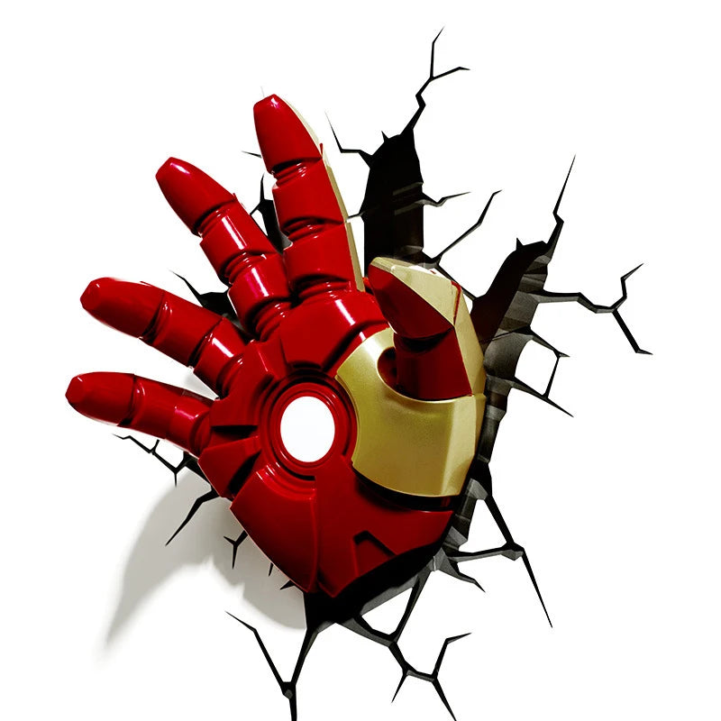 Avengers Assemble – 3D LED Hero Wall Lights
