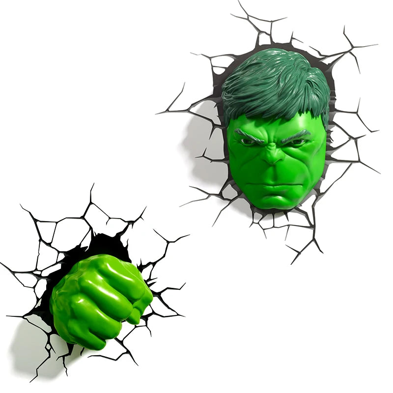 Avengers Assemble – 3D LED Hero Wall Lights