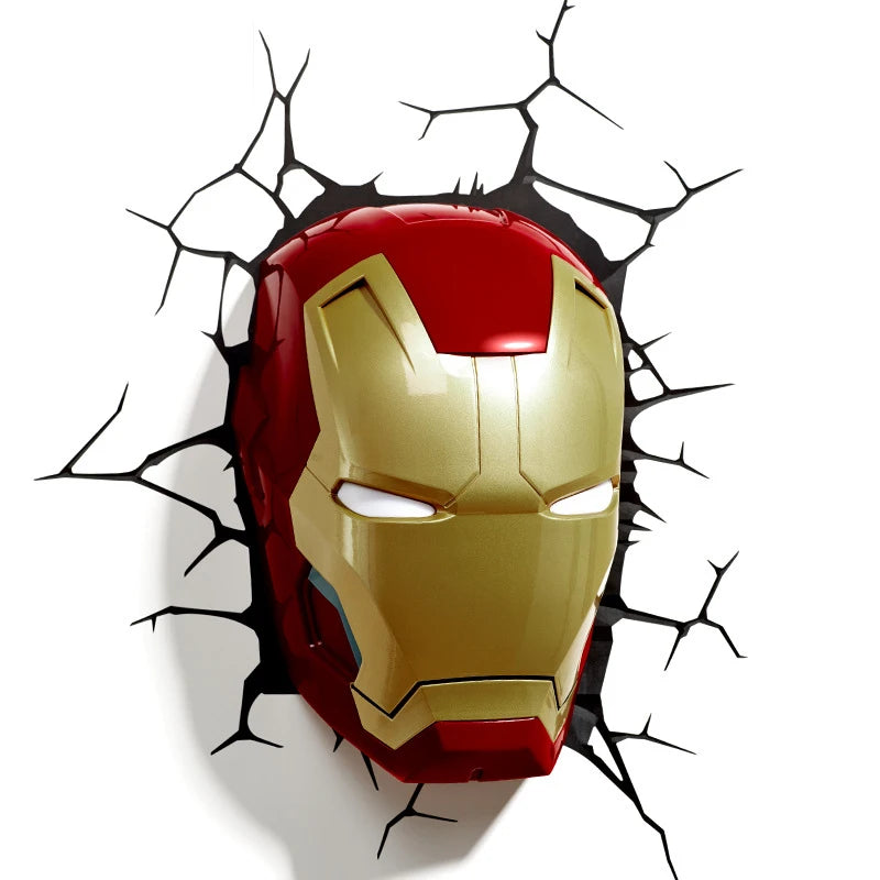 Avengers Assemble – 3D LED Hero Wall Lights