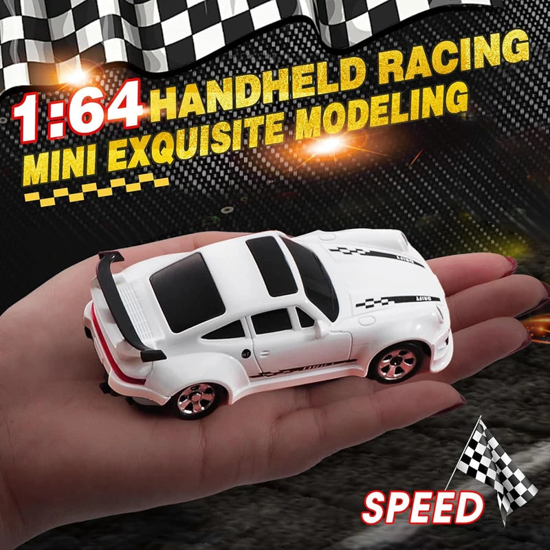 1:64 4WD Mini Drift RC Car – High-Speed 2.4G Remote Control Racer (15KM/H)