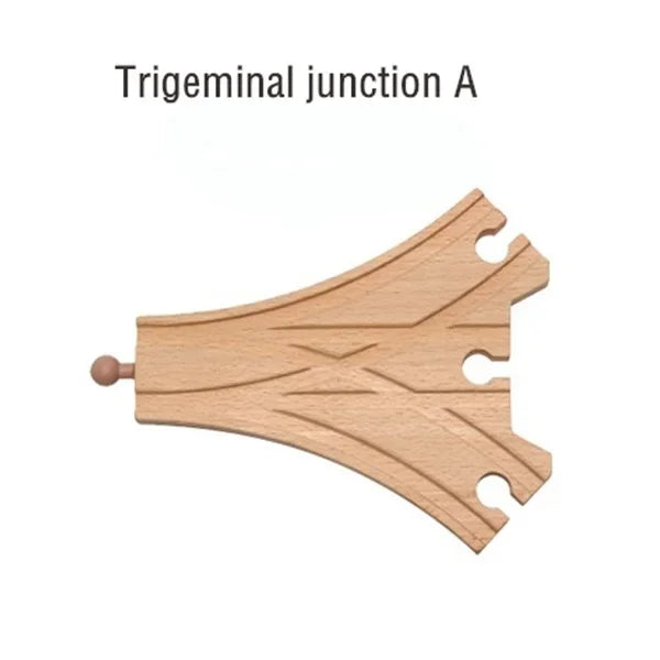 DIY Wooden Railway Track Accessory