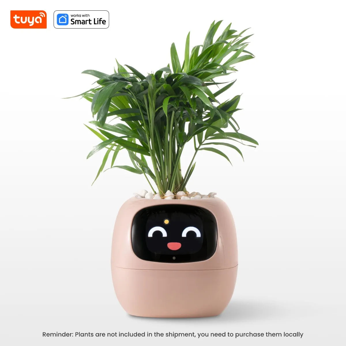 Tuya Ivy Smart Planter – 49+ Expressions, 7 Sensors & AI Chip for Interactive Plant Care