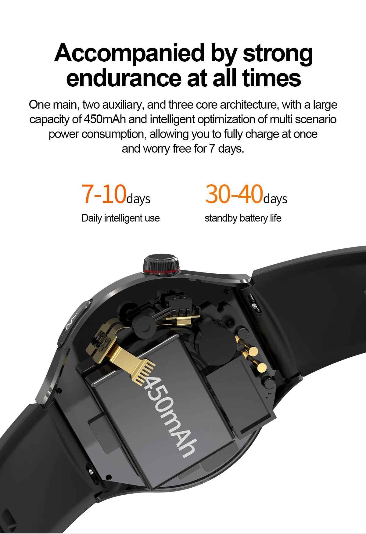 VitaPulse TK26 – 5-Organ Health Smartwatch with Uric Acid & Blood Lipid Tracker
