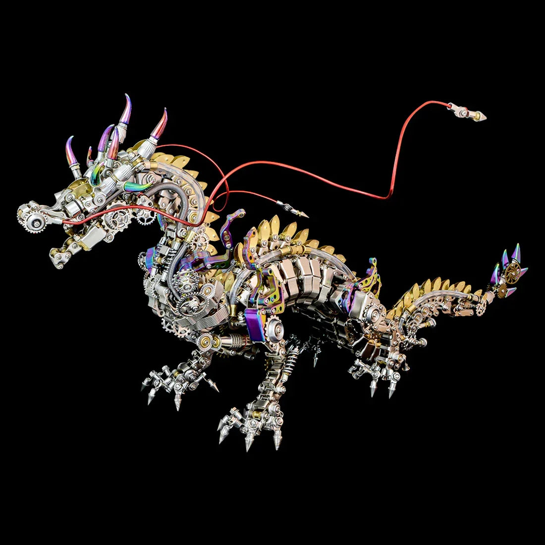 DIY Dragon 3D Metal Puzzle – 2030+ Pcs, 50cm Steampunk Build
Mechanical Majesty Meets Mythical Might