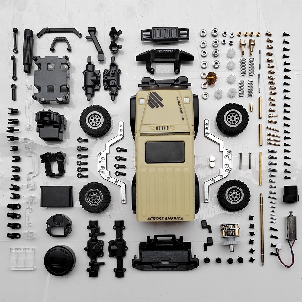 LDARC X43 – 1:43 Mini RC 4WD Crawler Car (RTR Edition)