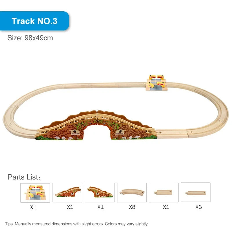 DIY Wooden Railway Tracks