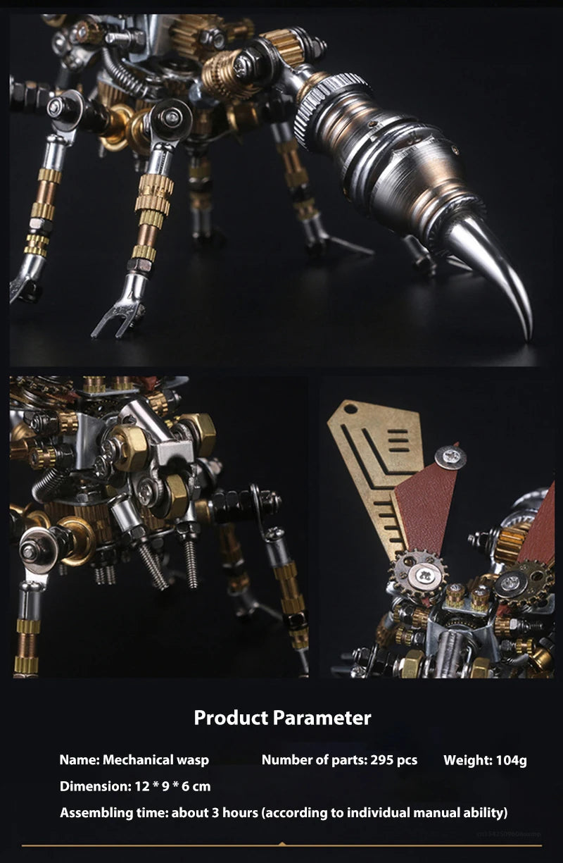 DIY MECHANICAL BUG METAL MODEL SERIES