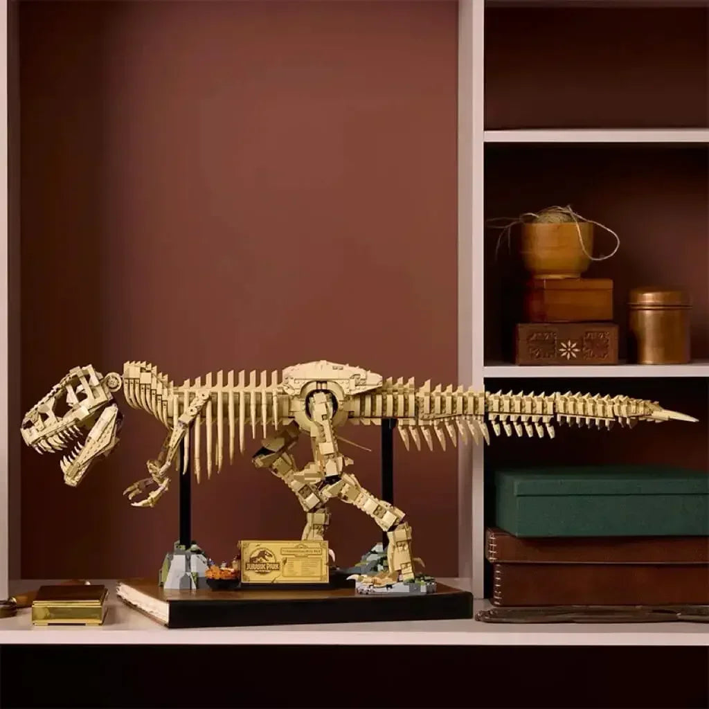 One Meter T-Rex Fossil Stand - Building Block Set (3,145 pcs)