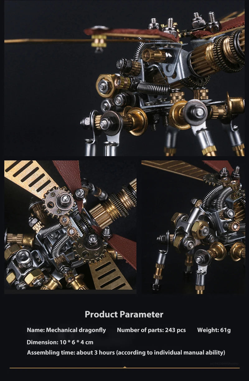 DIY MECHANICAL BUG METAL MODEL SERIES