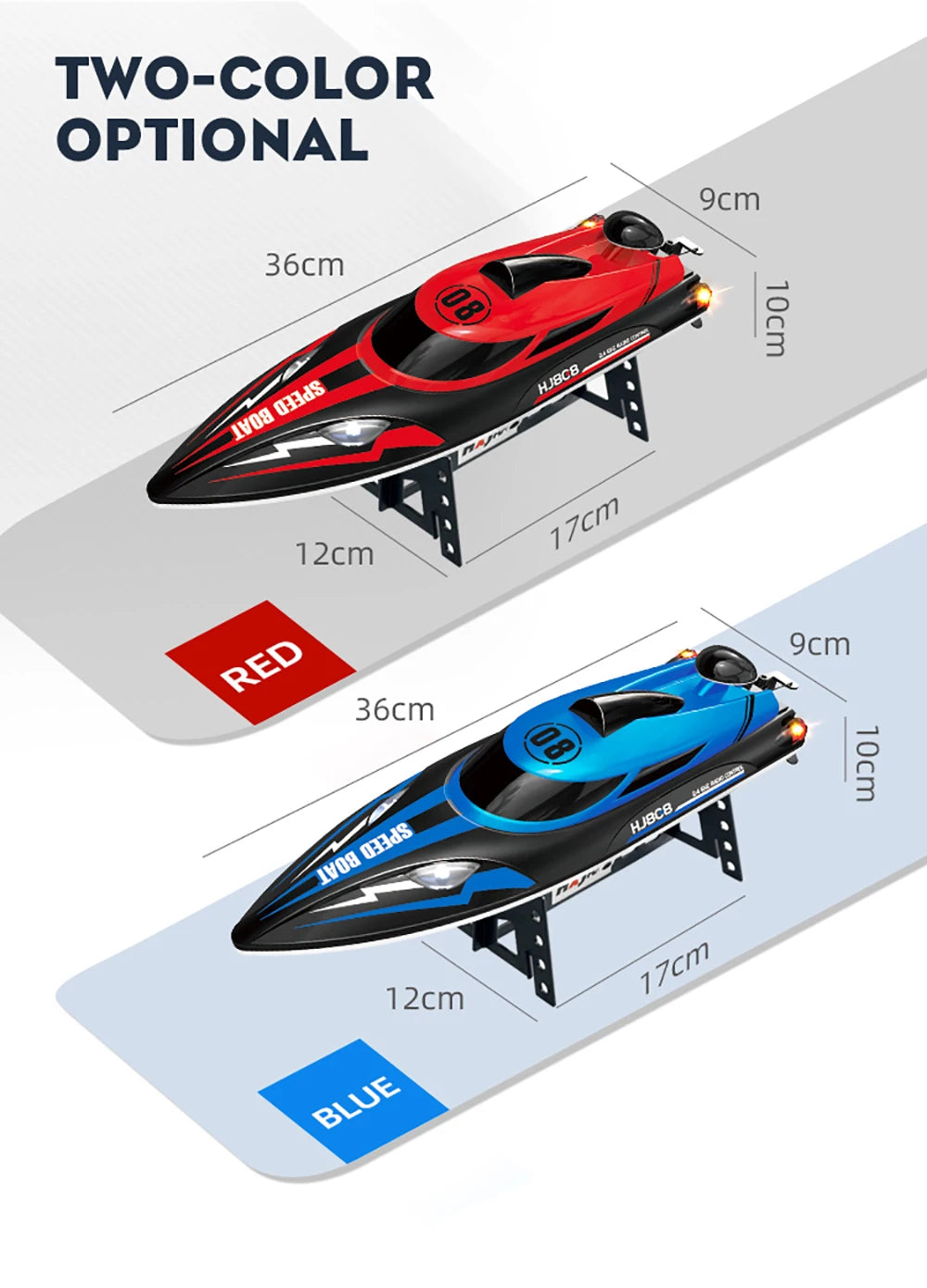 25KM RC Racing Boat - Wave Ripper