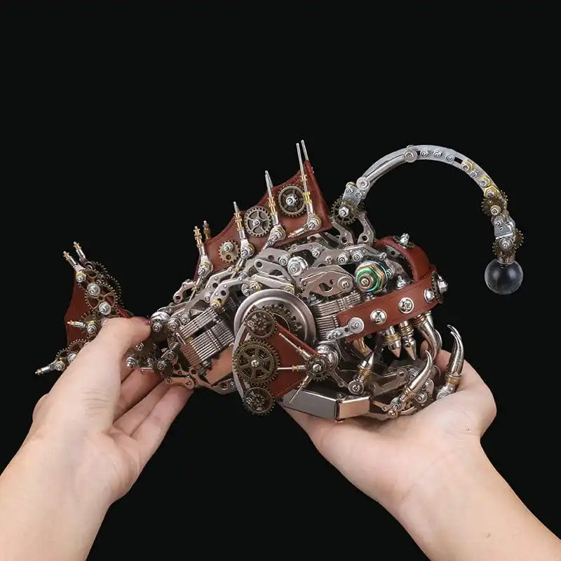 Anglerfish – 3D Steampunk Metal Puzzle Kit (1064 PCS)