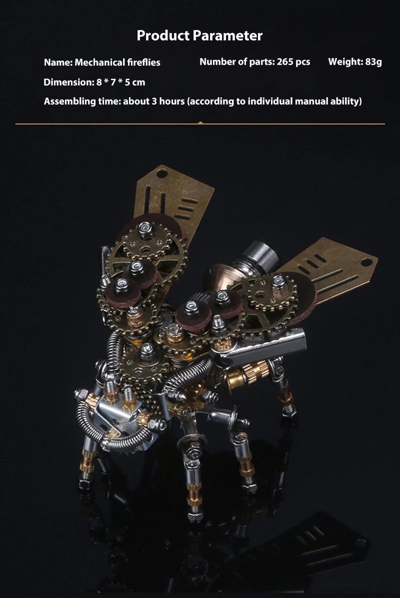 DIY MECHANICAL BUG METAL MODEL SERIES
