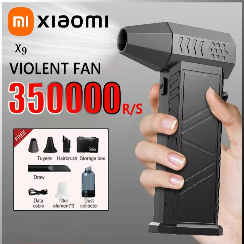 Violent Fan X9 Turbo Jet Blower – Brushless Air Blower & Vacuum Cleaner