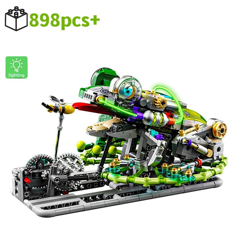 Mechanical Sea & Land Animal Building Block Sets