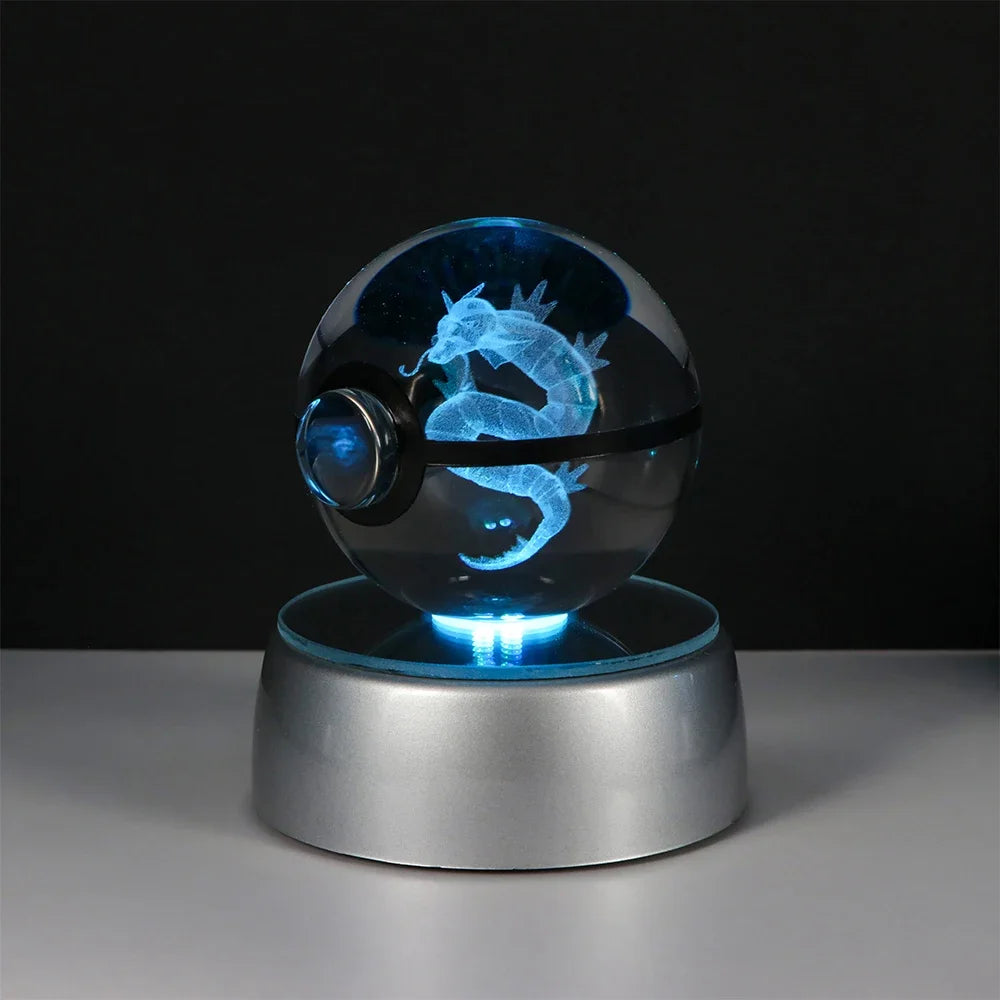 Pokémon 3D Crystal Ball – LED Light Base Display