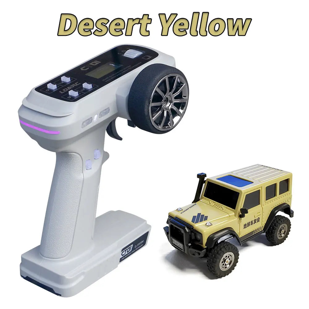 LDARC X43 – 1:43 Mini RC 4WD Crawler Car (RTR Edition)