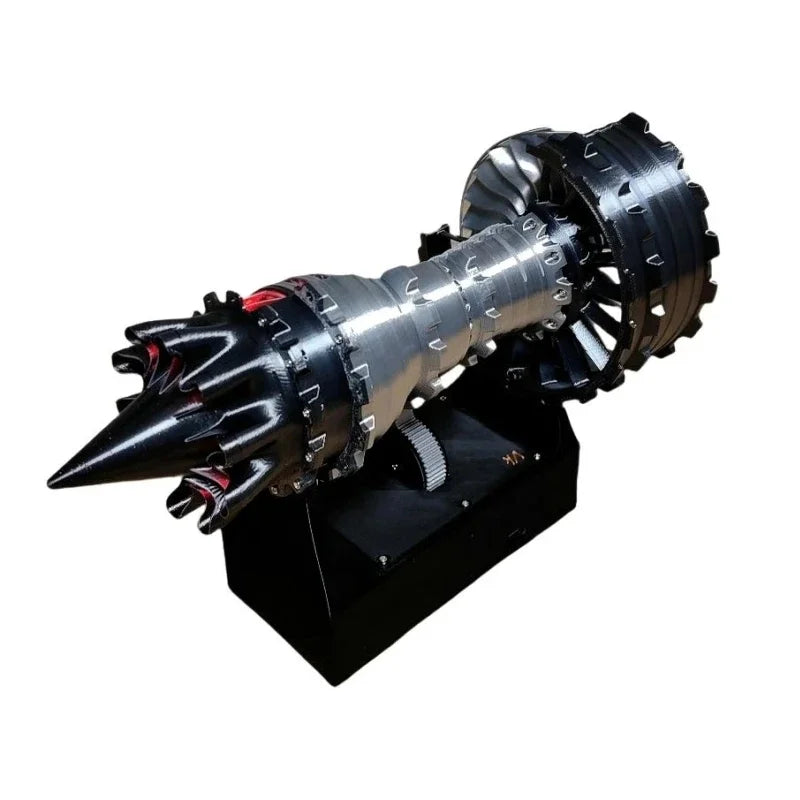 TR900 Limited Edition Turbofan Engine Model – DIY Kit or Finished Product (Adjustable Speed + Tail Flame Effect)