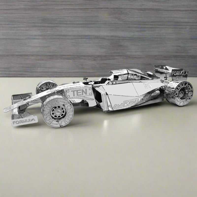 F1 & Sports Car 3D Metal Puzzle – DIY Hand-Assembled Model Kit (High Difficulty)