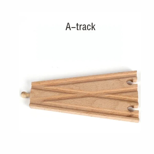 DIY Wooden Railway Track Accessory