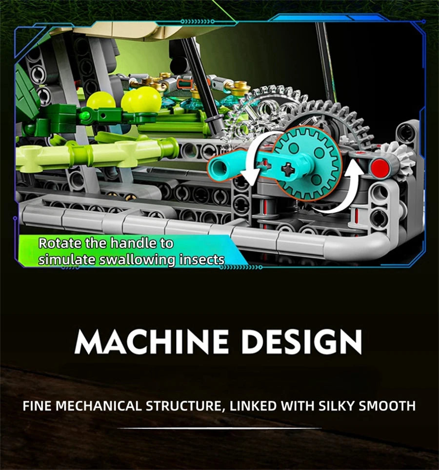 Mechanical Sea & Land Animal Building Block Sets