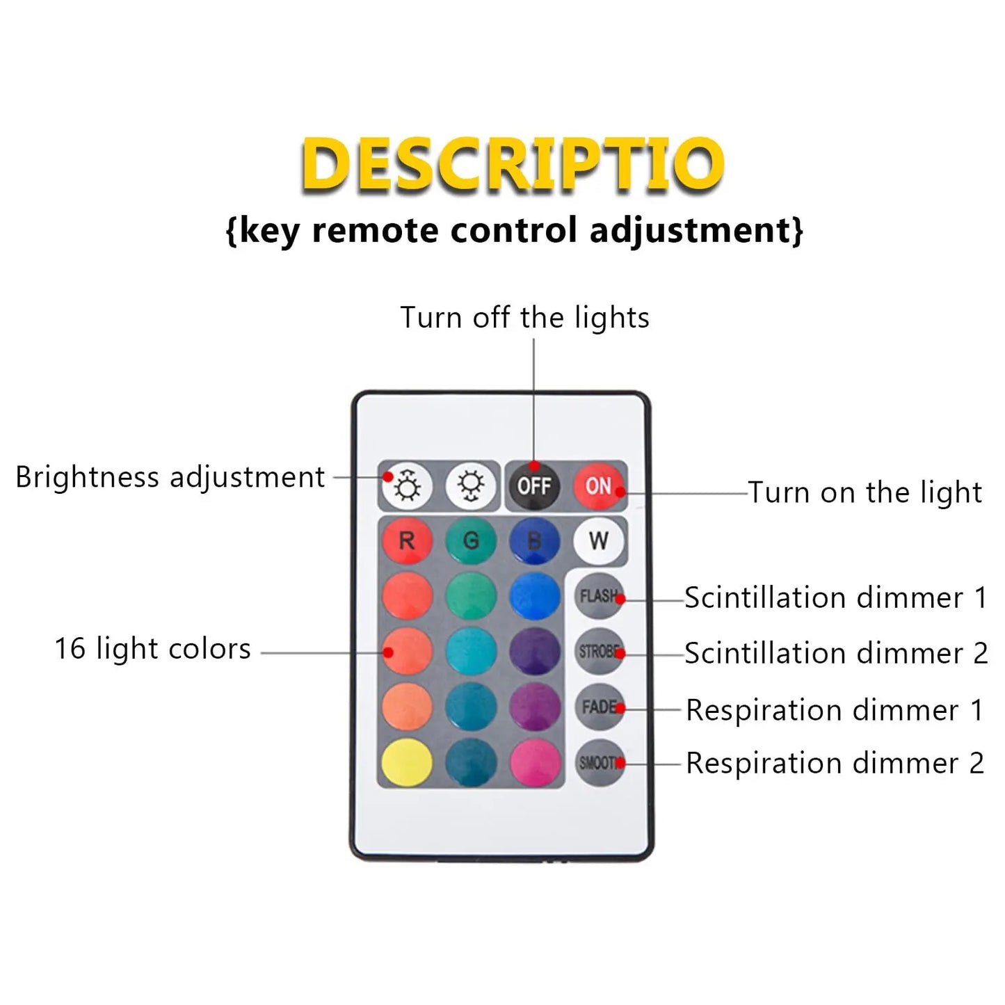 Ocean Wave Aurora Projector – 16-Color LED Glow Light