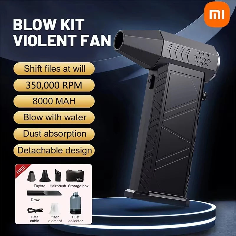 Violent Fan X9 Turbo Jet Blower – Brushless Air Blower & Vacuum Cleaner