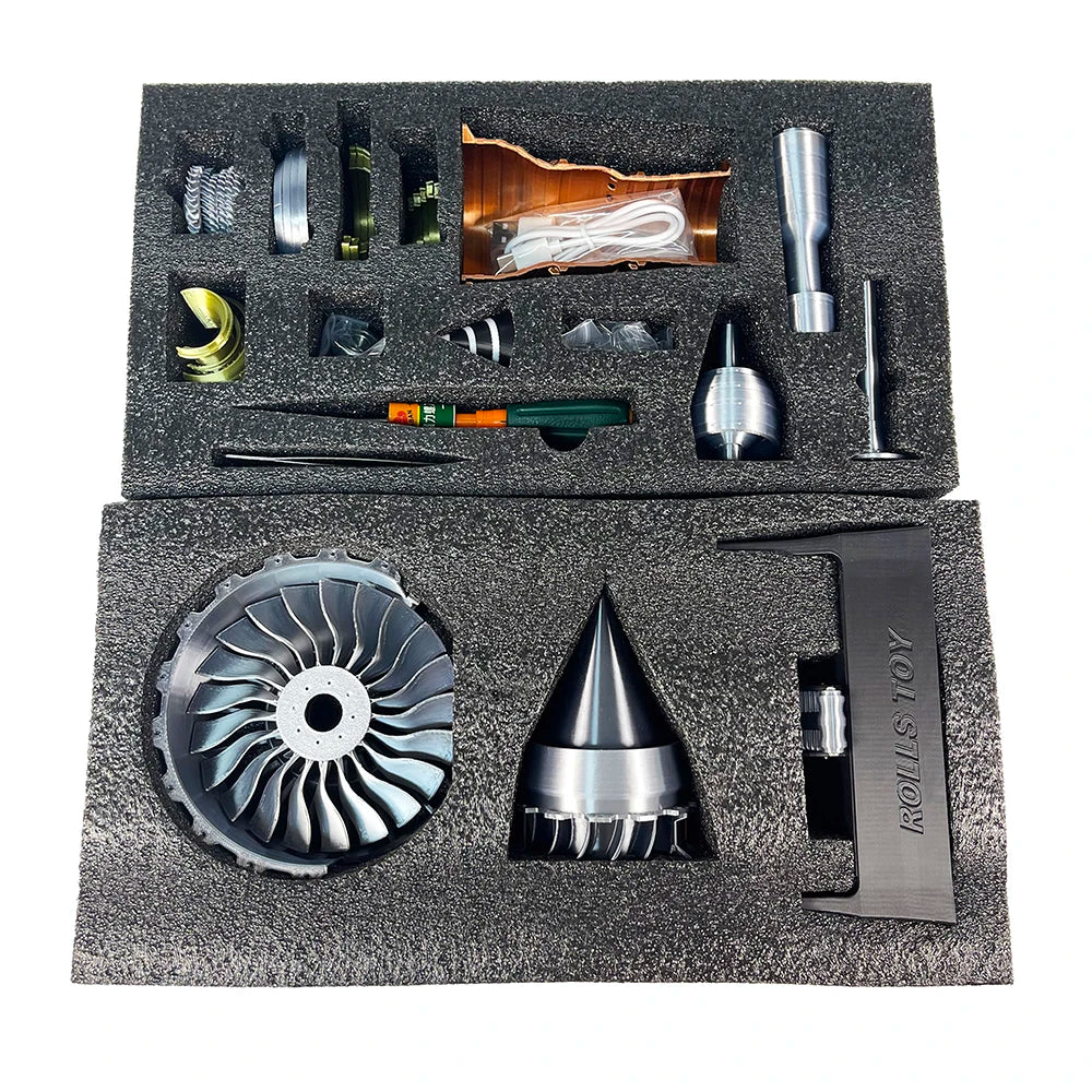 AeroCore V2 – Upgraded Turbofan Engine Model (Finished & DIY Kit Options)