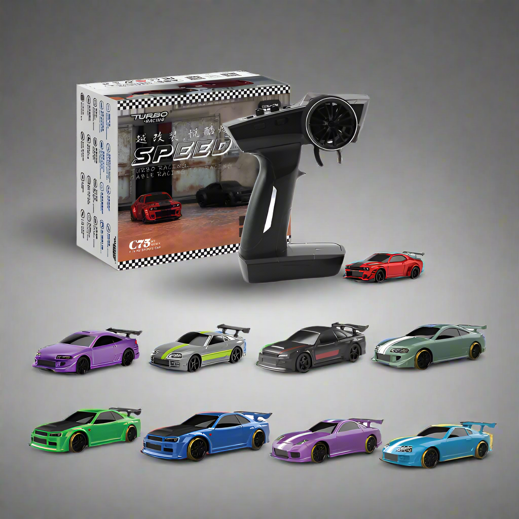 Desktop Turbo Racing 1:76 RC Drift Car W/ Gyro Radio