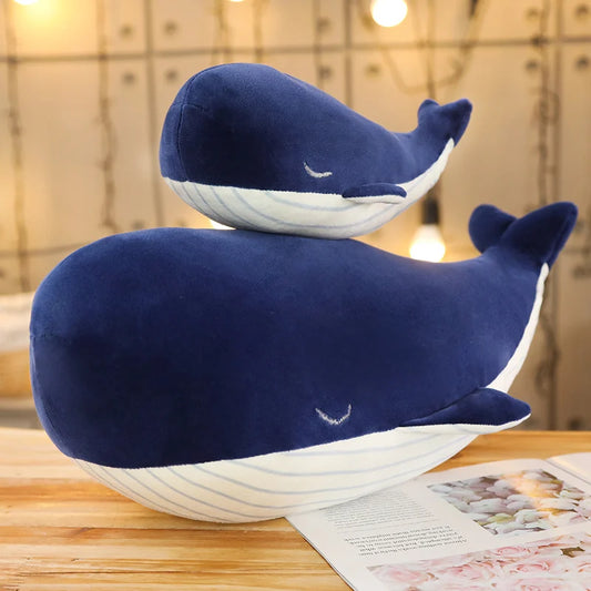 Big Blue Whale Plush Toy