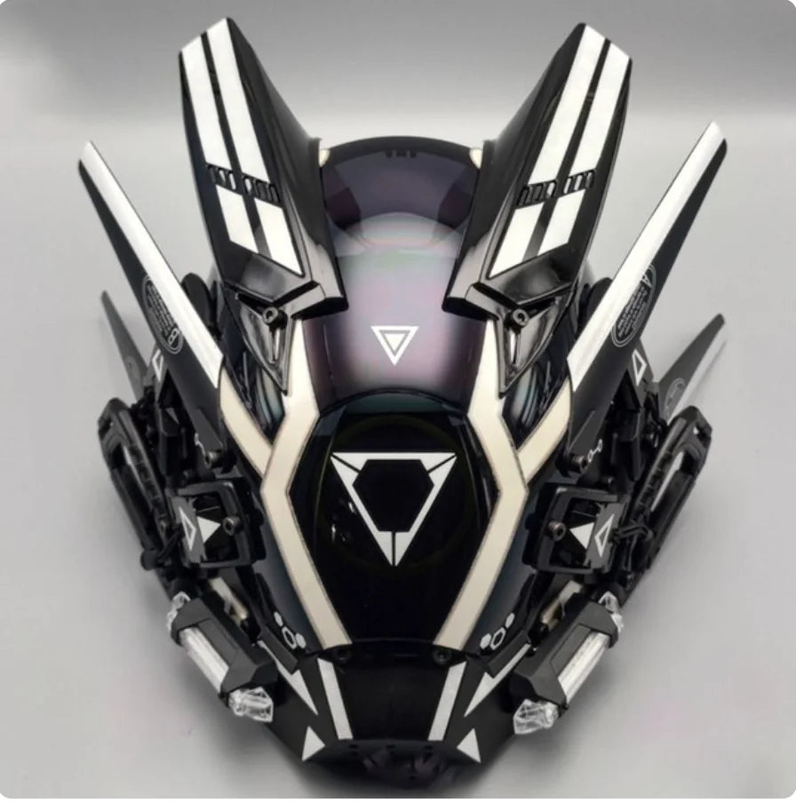 Cyberpunk LED Mask – (Punk Knight Edition)