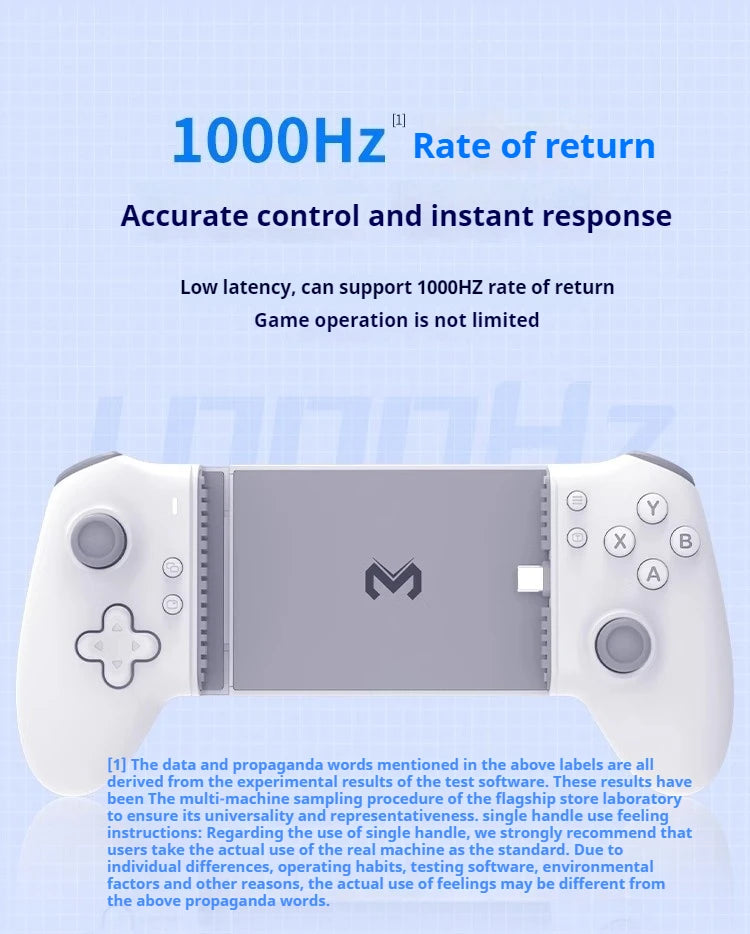 Memo S3 Gamepad – Type-C Mobile Phone Controller with Hall Effect Joystick
Pro-Level Precision for Android, PS Cloud & Mobile Gaming