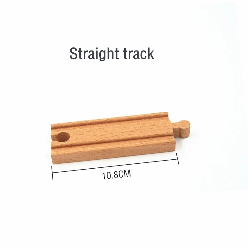 DIY Wooden Railway Track Accessory