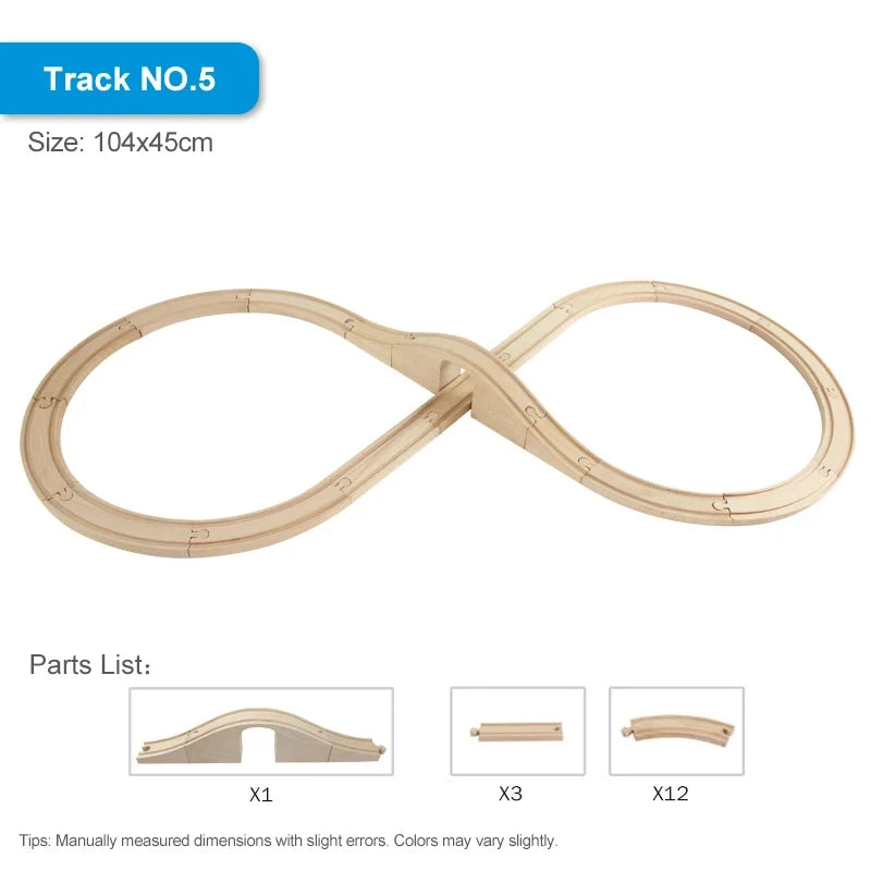 DIY Wooden Railway Tracks