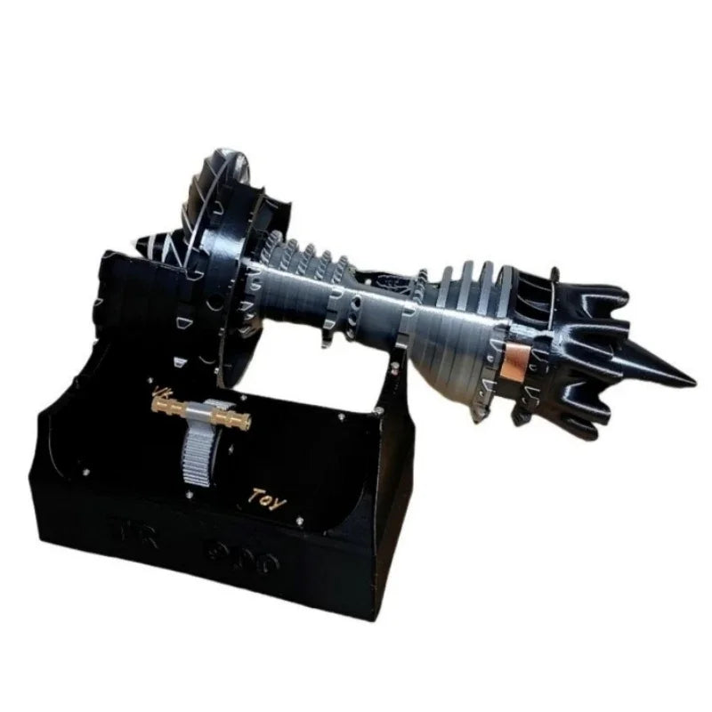 TR900 Limited Edition Turbofan Engine Model – DIY Kit or Finished Product (Adjustable Speed + Tail Flame Effect)