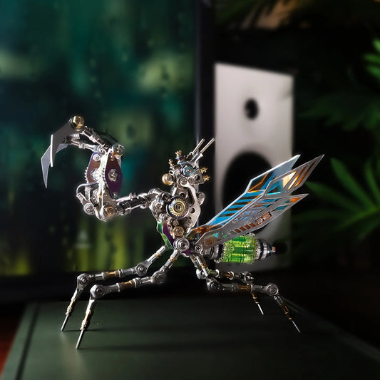 Mostarle Emerald Mantis – 3D Metal Puzzle DIY Model Kit (352 PCS)