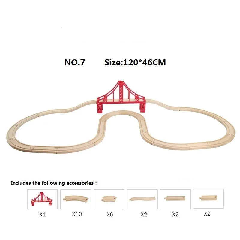 DIY Wooden Railway Tracks