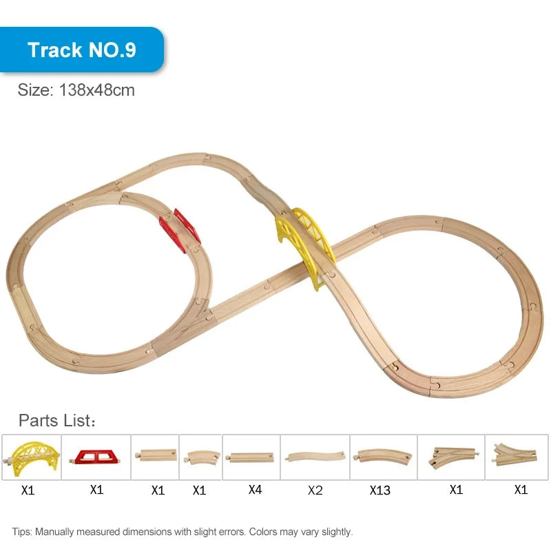 DIY Wooden Railway Tracks