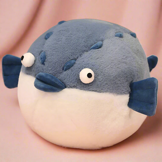 Chubby Puffer Fish Plush – 35-60cm