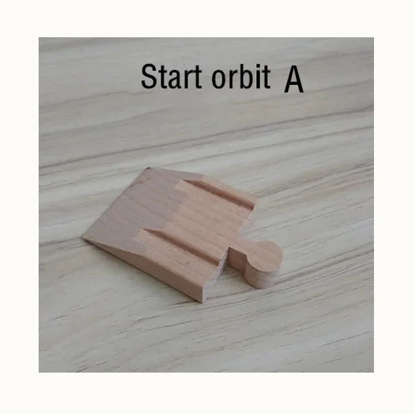 DIY Wooden Railway Track Accessory