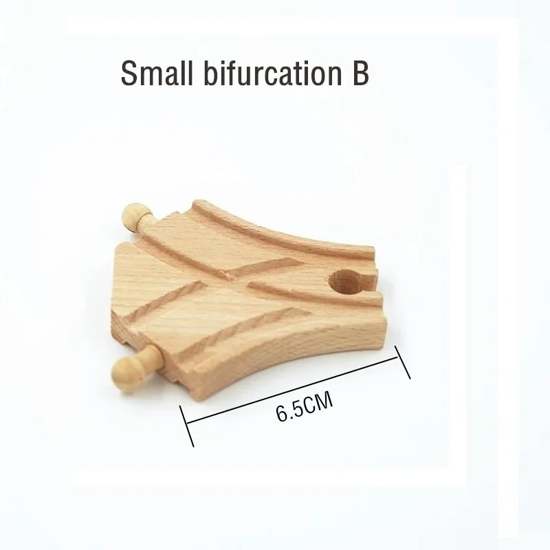 DIY Wooden Railway Track Accessory