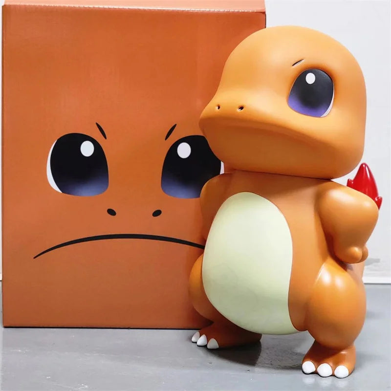 40CM Pokémon Charmander Figure Statue – 1:1 Scale PVC Collectible Model