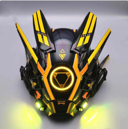 Cyberpunk LED Mask – (Punk Knight Edition)
