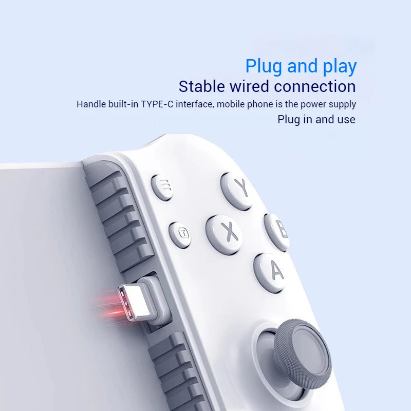 Memo S3 Gamepad – Type-C Mobile Phone Controller with Hall Effect Joystick
Pro-Level Precision for Android, PS Cloud & Mobile Gaming
