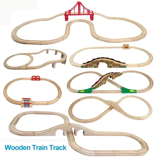 DIY Wooden Railway Tracks