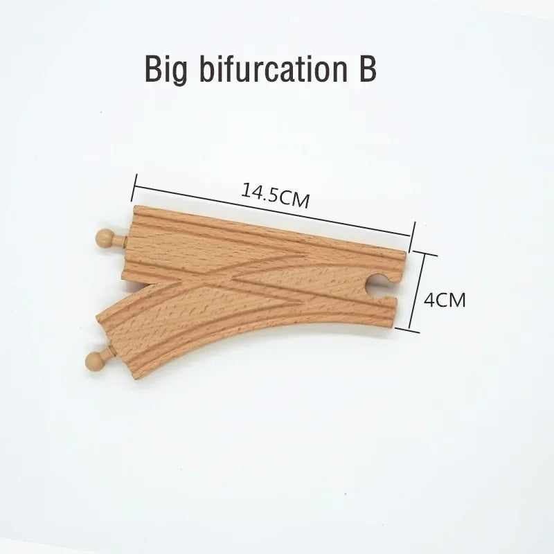 DIY Wooden Railway Track Accessory