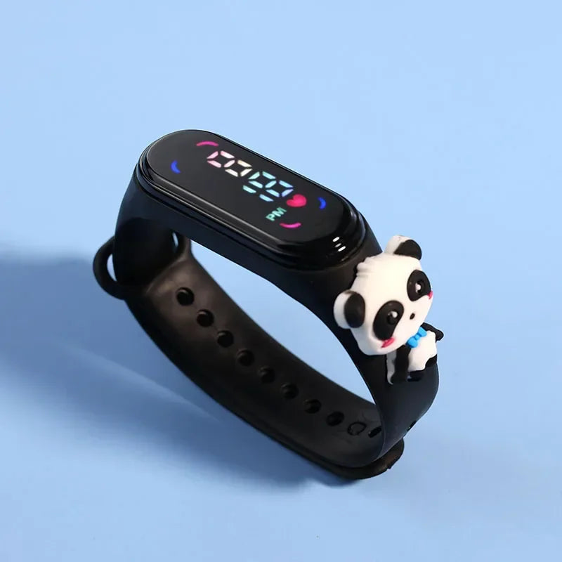 Kids LED Touch Watch – Pokémon, Avengers, Disney & More | Waterproof Cartoon Timepiece