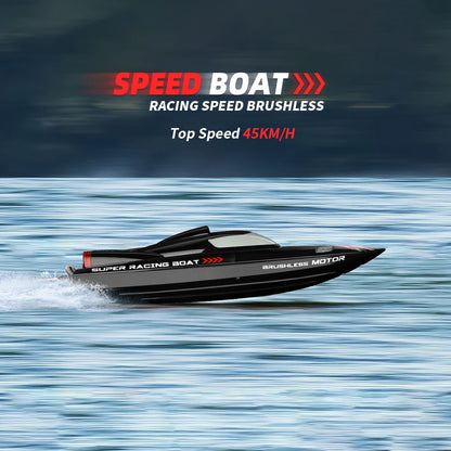 High-Speed Brushless RC Speedboat – 55KM/H