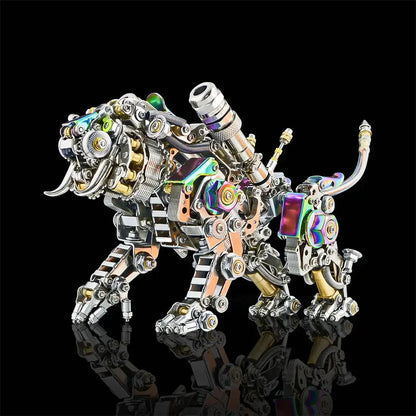 Mechanical Tiger – 3D Metal Puzzle (700+ pcs)