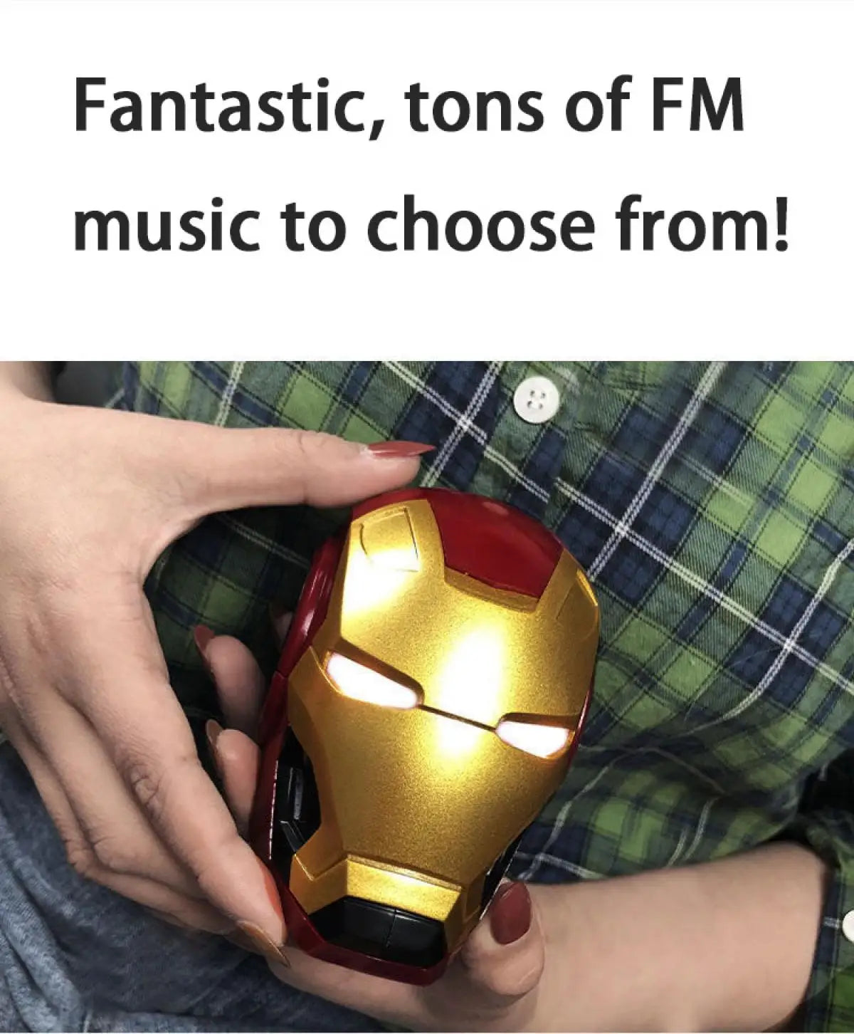 Bluetooth Speaker – Bumblebee & Iron Man Edition