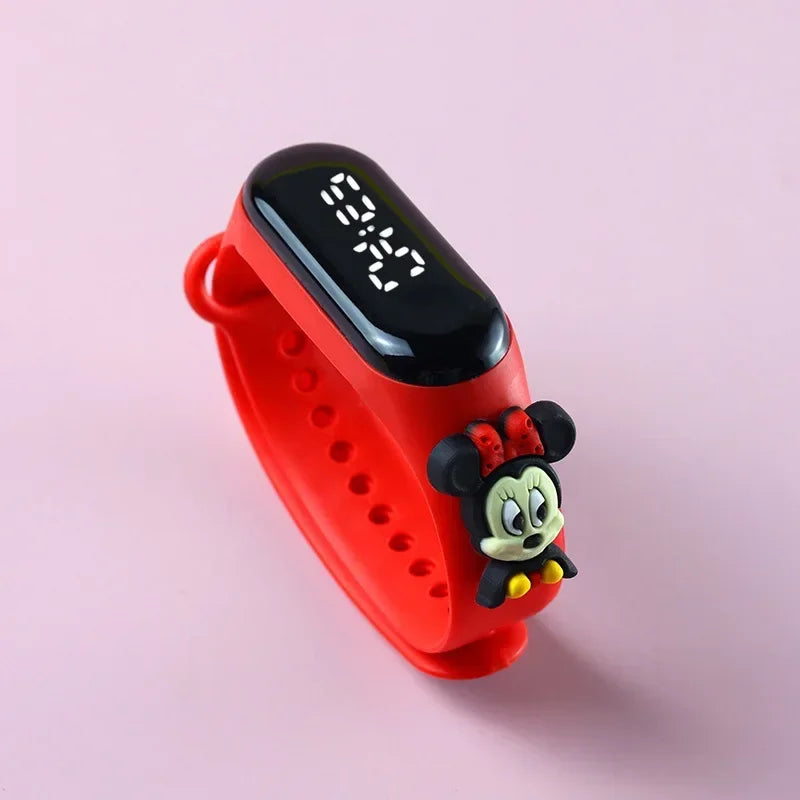 Kids LED Touch Watch – Pokémon, Avengers, Disney & More | Waterproof Cartoon Timepiece